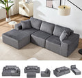 Berk Furniture Outlet Modular Sectional Sofa Cloud Sectional Couch Deep Seat L Shaped Couch
